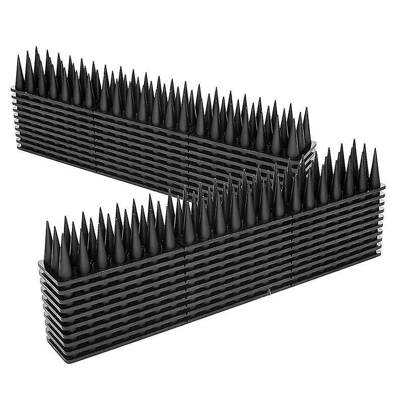 Bird Spikes,20 Pack Bird Squirrel Pigeon Animal Deterrent Spikes for Outside Anti Bird Spikes Outdoo