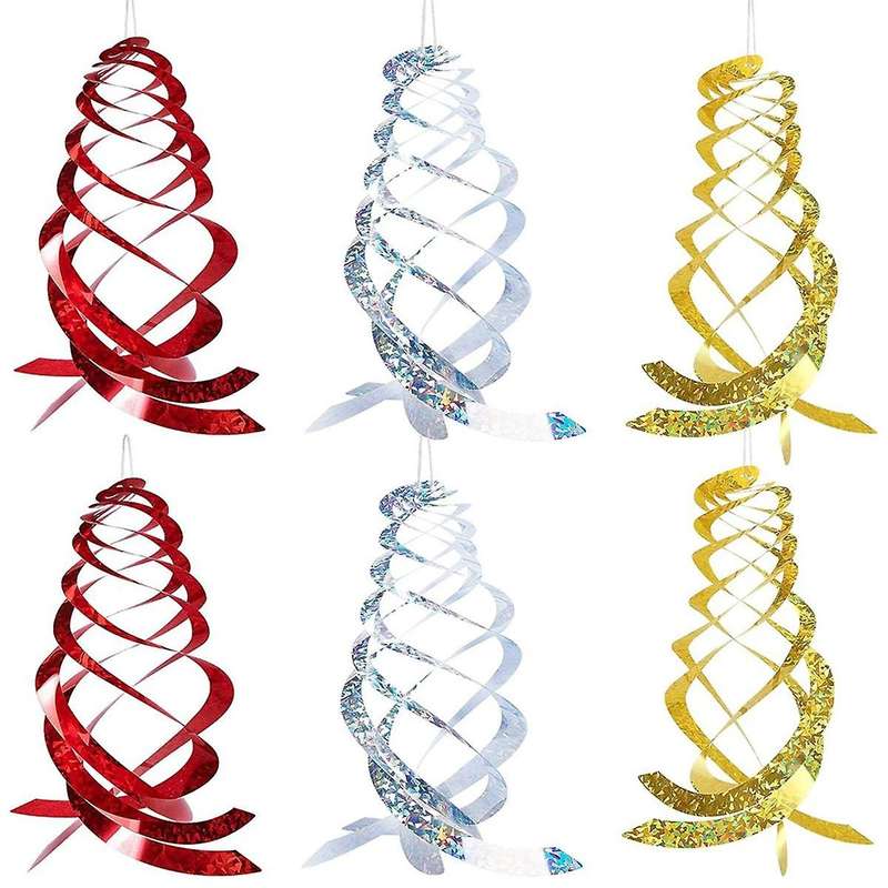 Bird Repellent Spiral Reflector - Reflective Rotator to Repel Birds and Animals From Outdoor Gardens