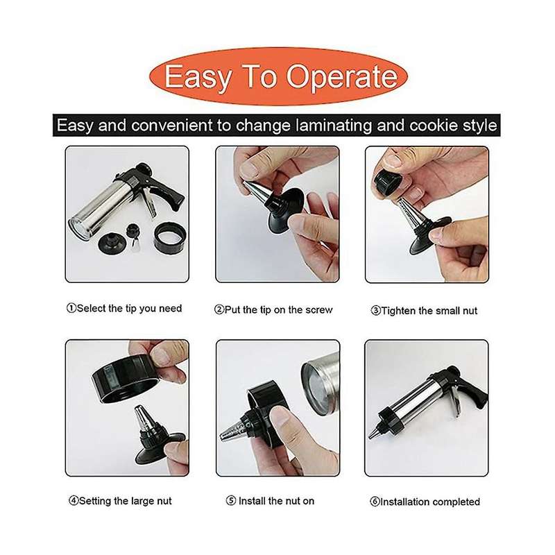 Biscuit , Stainless Steel Sugar-coated Decorative Baking Kit Diy, Biscuit Machine and Decoration