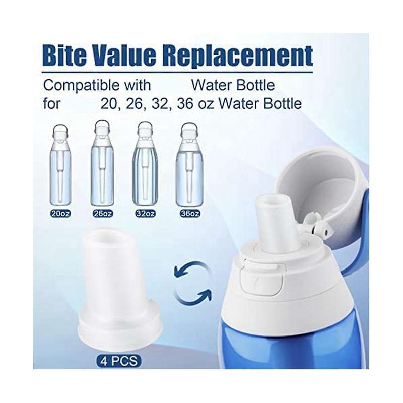 Bite Valve Replacement Compatible with Water Cup Filter Water Cup Mouthpiece Replacement Silicone S