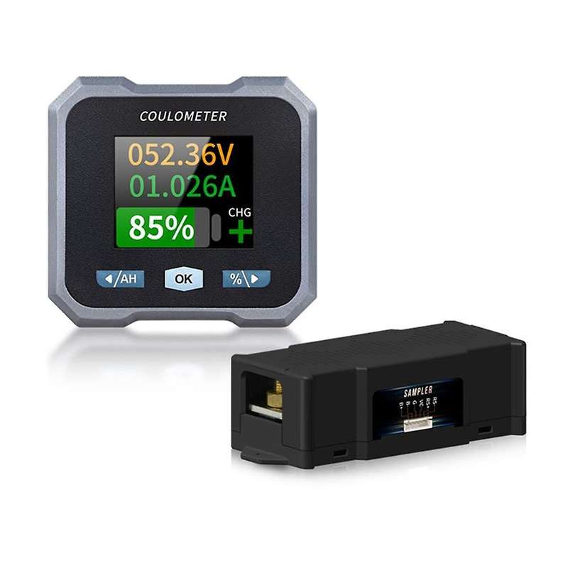 BL140F Coulometer Power Meter DC10-100V 0-400A Waterproof Battery Meter for RVs Yachts Dedicated Ene