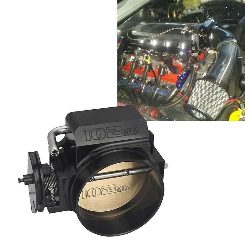Black 102mm Throttle Body for LS1 LS3 LS6 LSX LS7