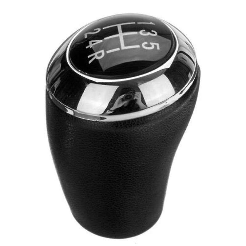 Black 5 Speed Car Gear Shift Knob Stick Shifter Head for 3 5 6