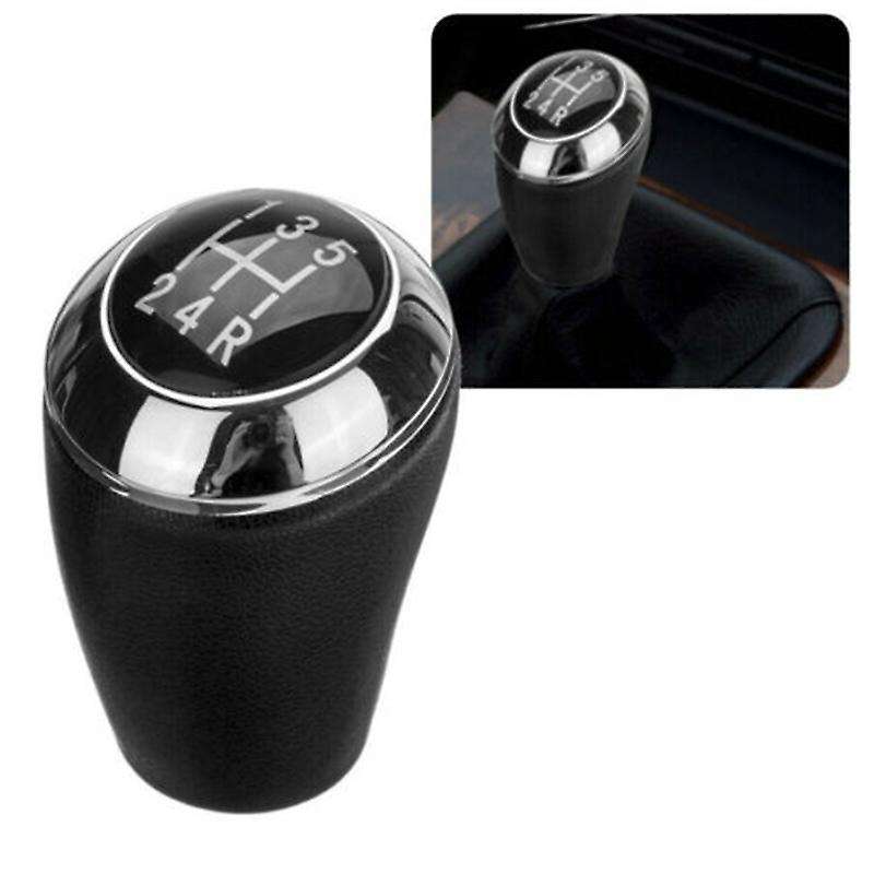 Black 5 Speed Car Gear Shift Knob Stick Shifter Head for 3 5 6