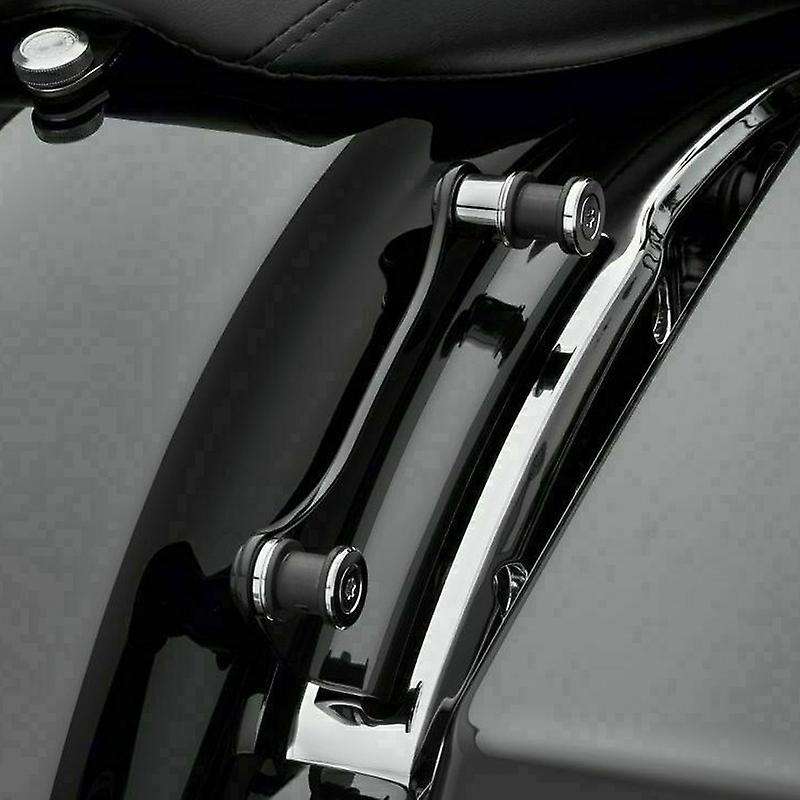 Black 4 Point Docking Hardware Kit for Street Glide Road Glide FLHR FLHX FLHXS FLHXSE FLTRX FLTRXS 2