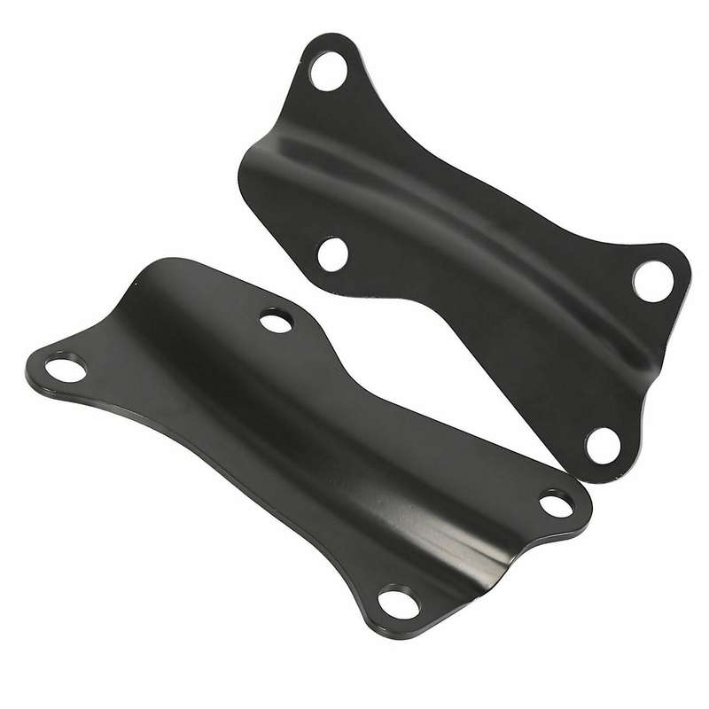 Black 4 Point Docking Hardware Kit for Street Glide Road Glide FLHR FLHX FLHXS FLHXSE FLTRX FLTRXS 2
