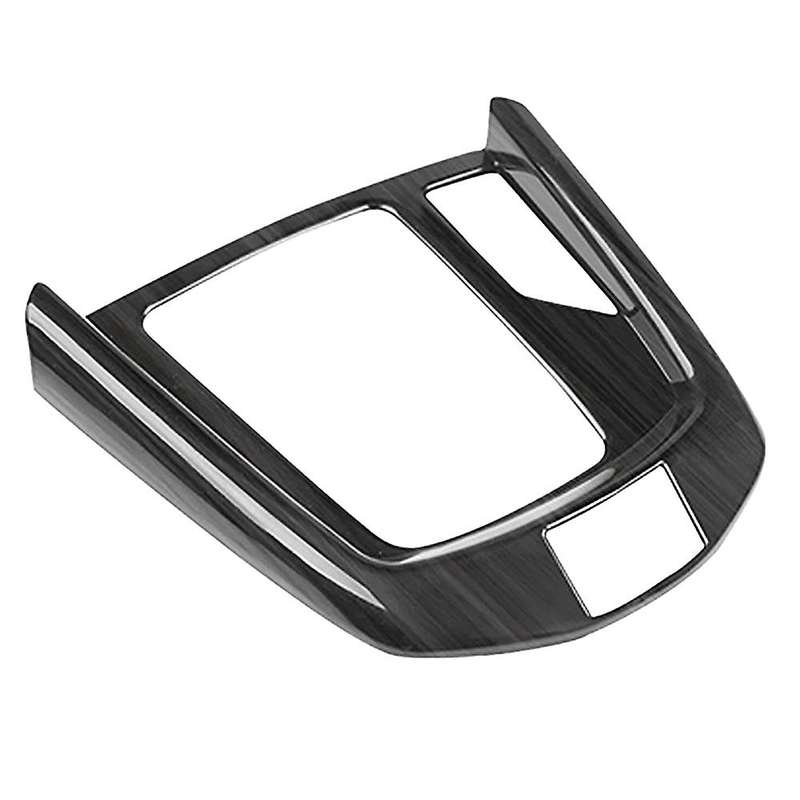 Black ABS Car Central Gear Shift Knob Panel Frame Cover Trim for 2 20-21 -3 15-21 RHD