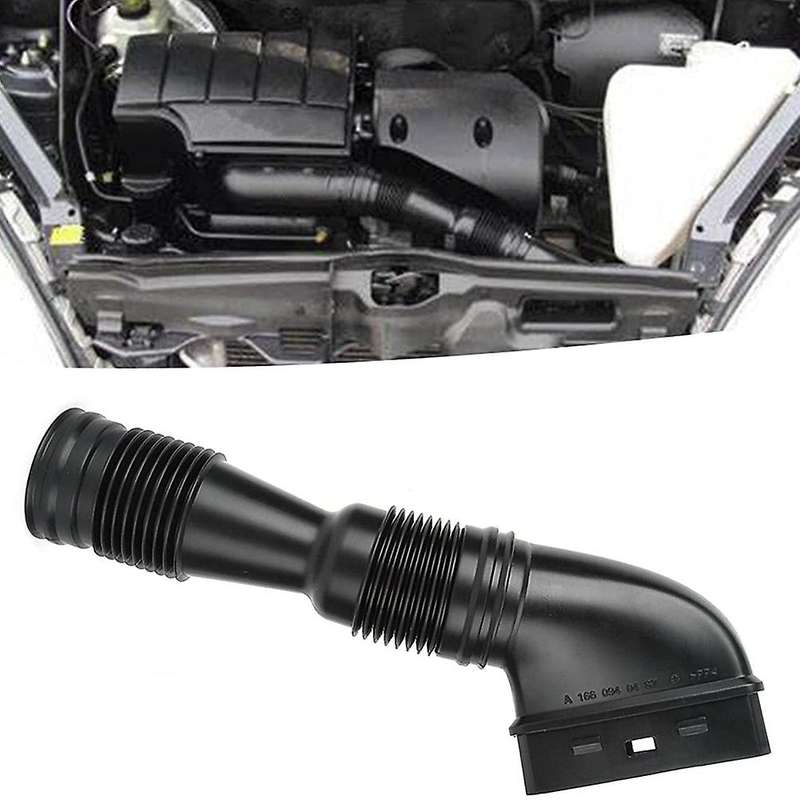 Black Air Intake Pressure Pipe Hose Air Intake Pipe Intake Manifold Tube for W168 A-Class 1660940487