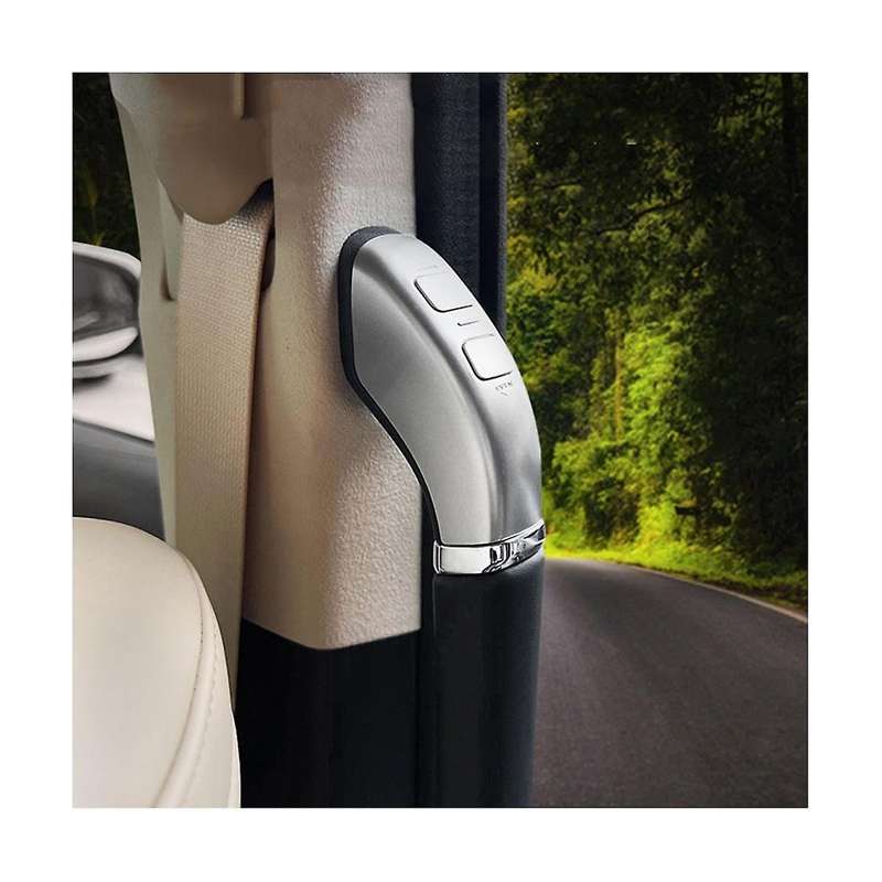 Black Auto Electric Middle Door Switch Button Trim Cover for Alphard 2015-2020 Car Armrest 1 Button