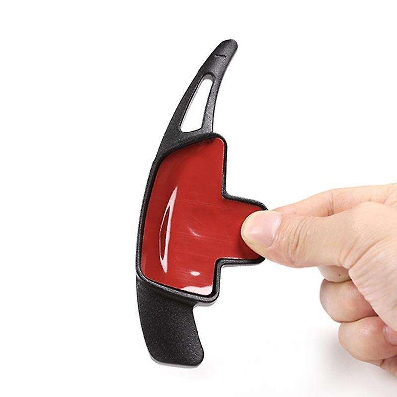 Black Aluminum Alloy Steering Wheel Shift Paddle Extension Shifters Replacement for C E Class GLC