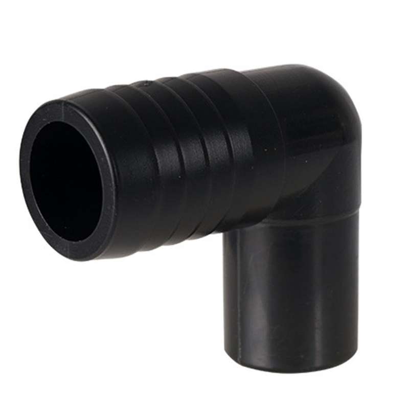 Black Bilge Pump Small Drain Connector Water Tank Outlet Connector Hose Drain Connector