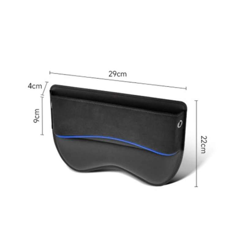 Black Car Crevice Organizer Car Crevice Decorative Storage Box Padding Organizer Crevice Storage Bo