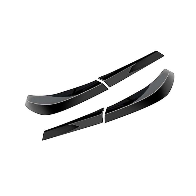 Black Car Body Rear Tail Light Frame Stick Taillight Cover Trim Eyebrow for Raize 200