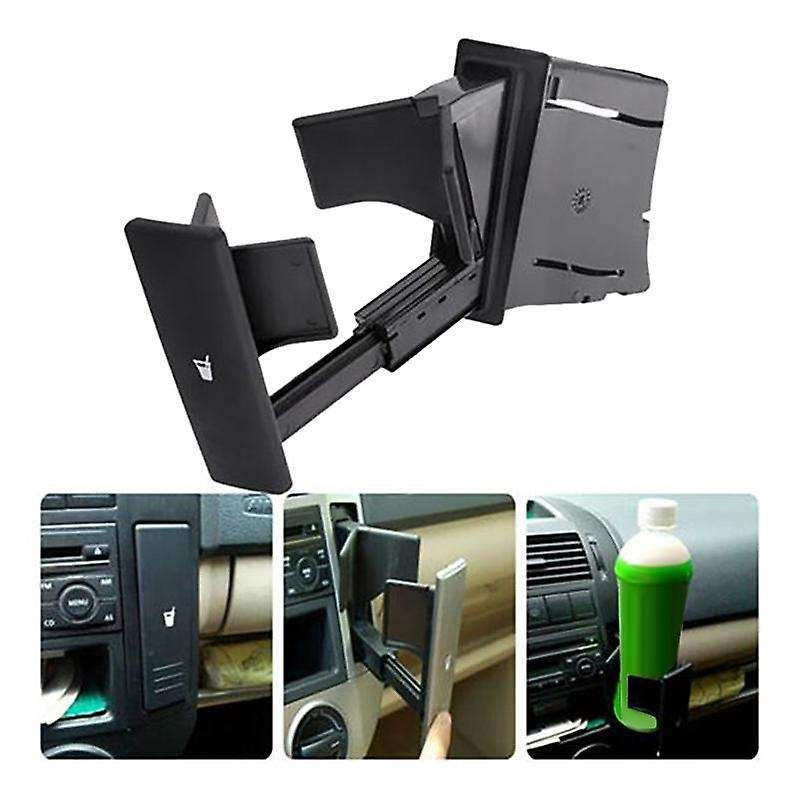 Black Car Cup Holder Dashboard Cup Holder for - 9n 2002 2003 2004 2005 2006 2007 2008 2009 2010 6q0