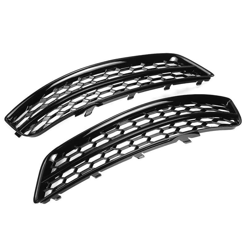 Black Car Front Bumper Fog Light Mesh Grille for A3 8p 2009-2013 Fog Lamp Honeycomb Cover 8p0807681