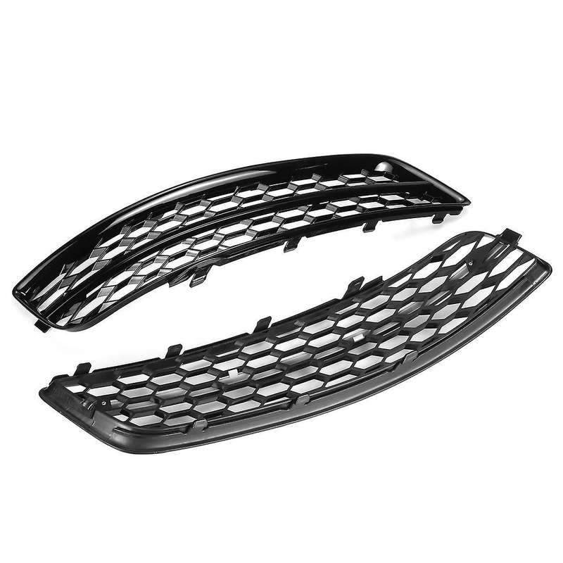 Black Car Front Bumper Fog Light Mesh Grille for A3 8p 2009-2013 Fog Lamp Honeycomb Cover 8p0807681