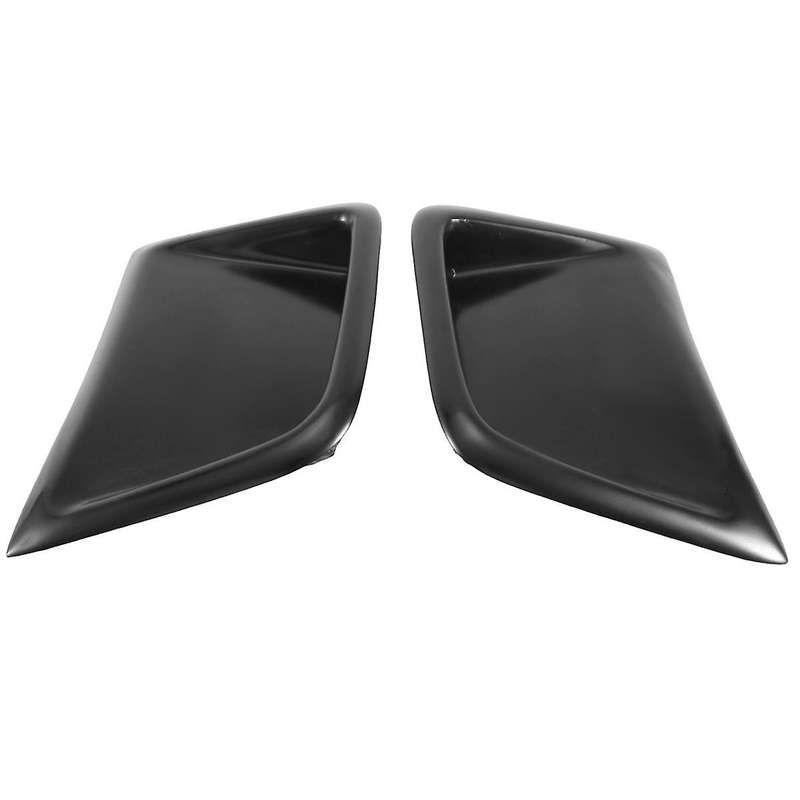 Black Car Front Side Outlet Trim Hood Flow Duct Cover for Wagon 10Th Hatchback 2008-2014