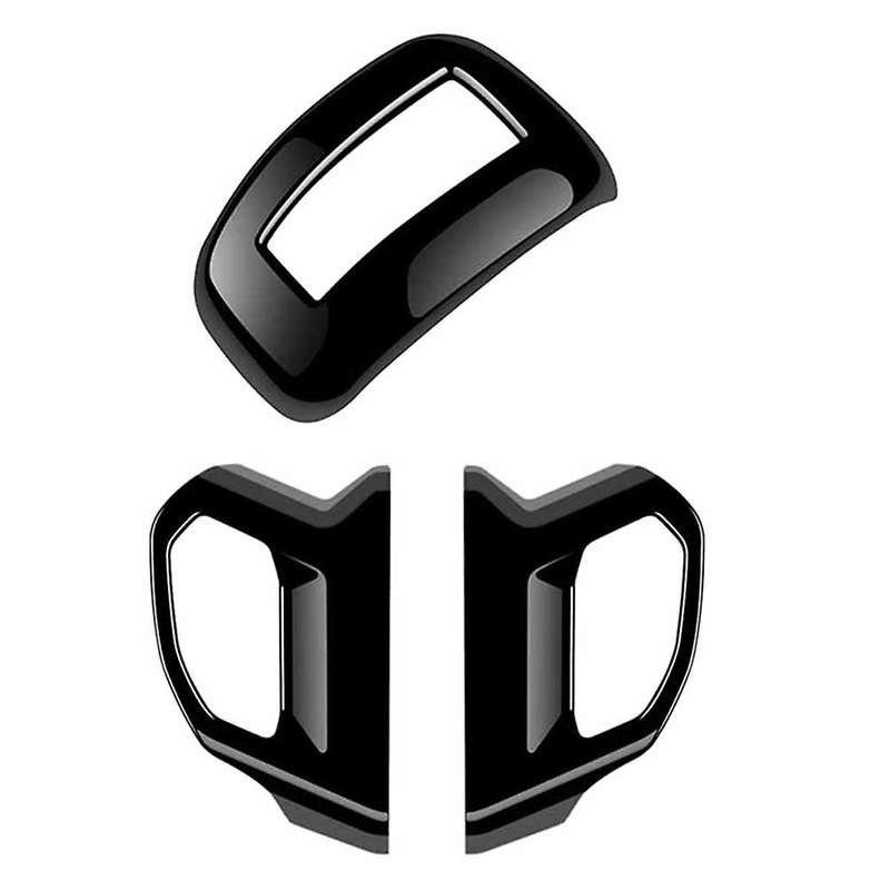 Black Car Gear Head Knob Cover Trim Handball Trim for 2022-2024
