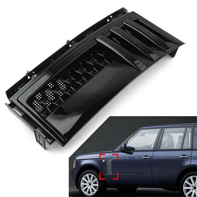 Black Car Mesh Side Vent Grille Trim for L322 2003-2012