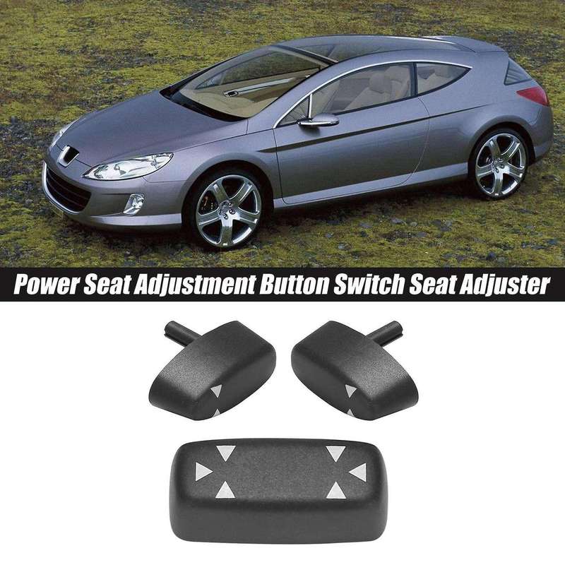 Black Car Power Seat Adjustment Button Switch Seat Adjuster for C4 407