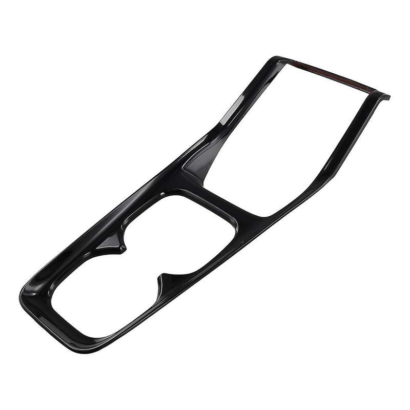 Black Car Interior Wireless Charging Pad Frame Cup Holder Cover Trim for Dolphin Mini / Seagull