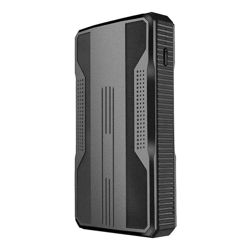 Black Car Jump Booster Battery Charger Equipment Car Power Bank Car Emergency Power Car Emergency Po