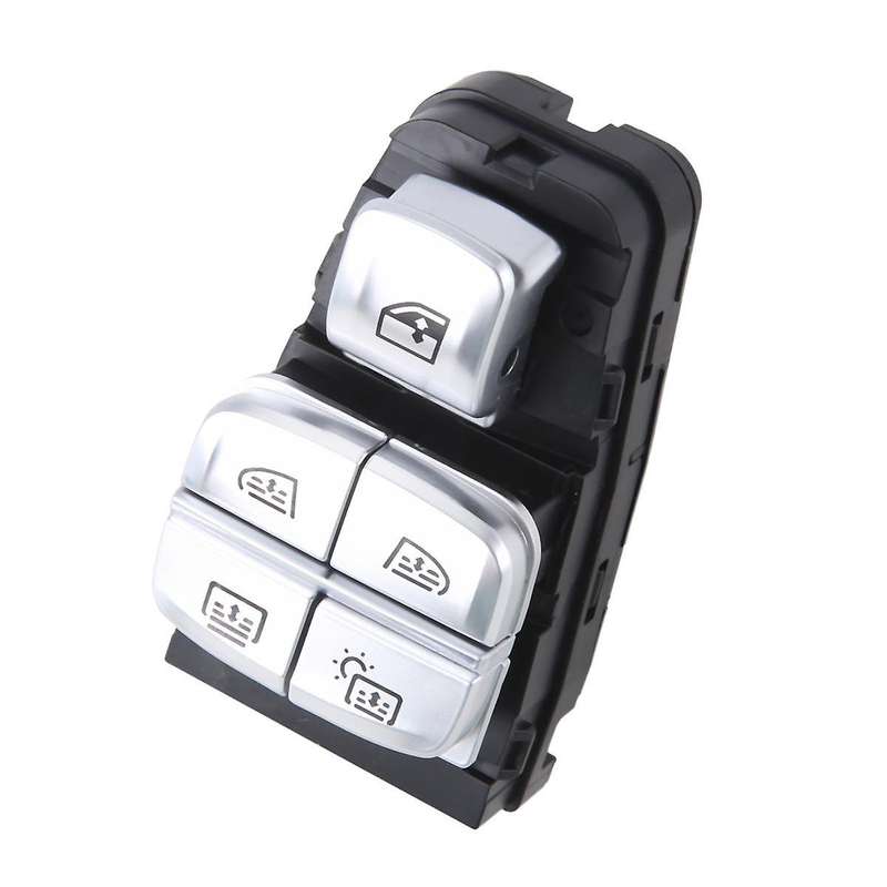 Black Car Rear Door Power Window Switch for G12 G11 750I 740I 2016-2023 61319382506