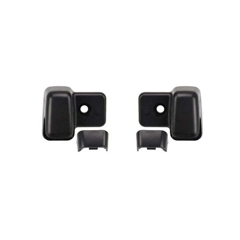 Black Car Sun Visor Vanity Mirror Cover Makeup Sun Visor Hook Clip Bracket for Mini R55 R56 R60 2007