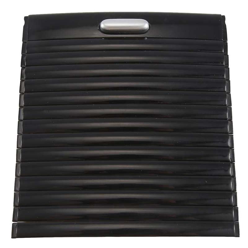 Black Center Console Roller Blind Cover for FLYING 2005-2014 Sliding Shutters Cup Holder Roller Blin
