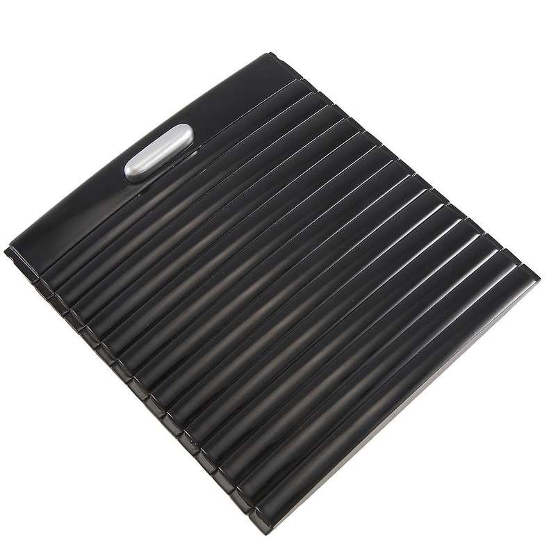 Black Center Console Roller Blind Cover for FLYING 2005-2014 Sliding Shutters Cup Holder Roller Blin