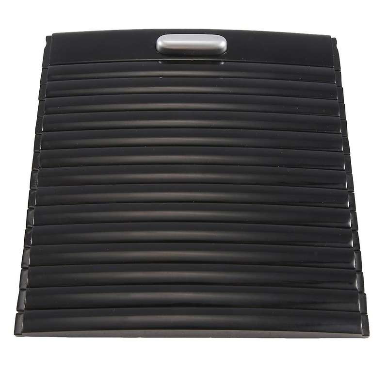 Black Center Console Roller Blind Cover for FLYING 2005-2014 Sliding Shutters Cup Holder Roller Blin