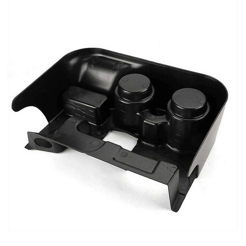 Black Central Control Water Cup Holder Storage Box Attachment SS281AZAA for Ram 1500 2500 3500 2003-