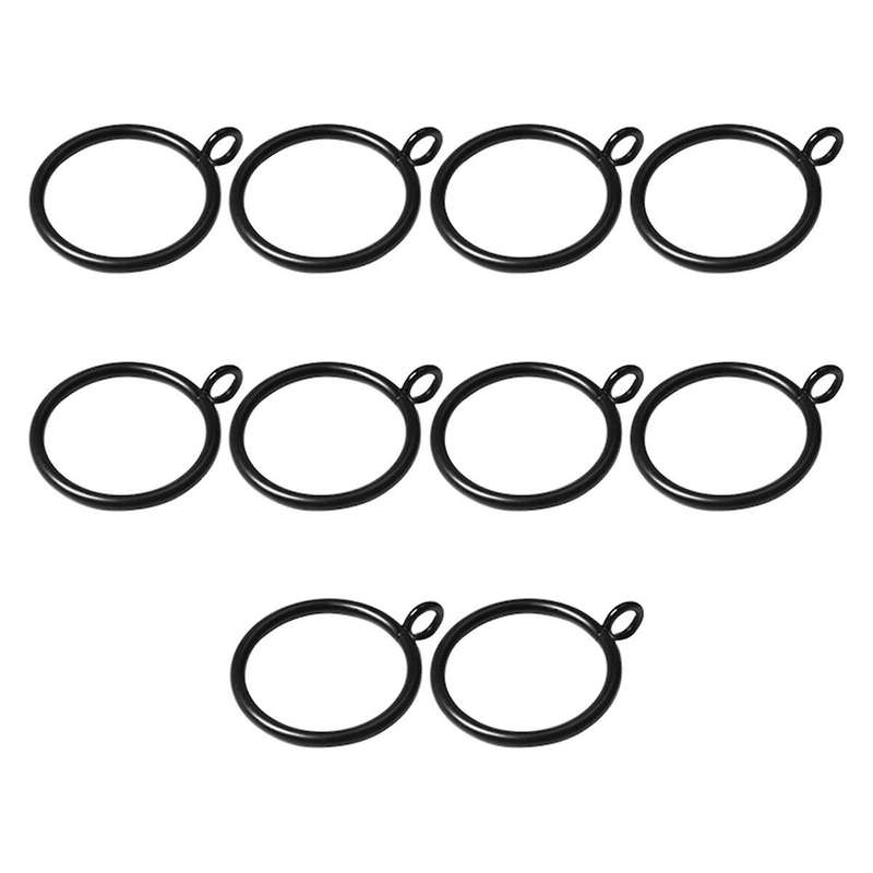 Black Curtain Rings with Eyelet Apply for Curtain Rod