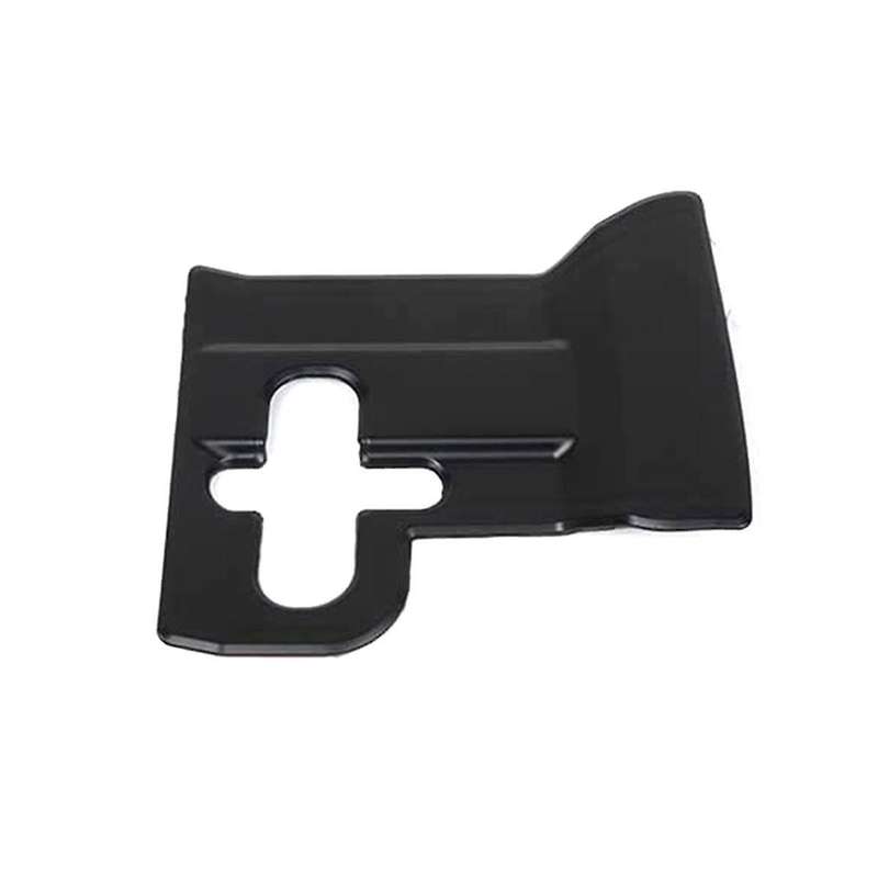 Black Engine Hood Lock Protection Cover Trim for 2009-2021