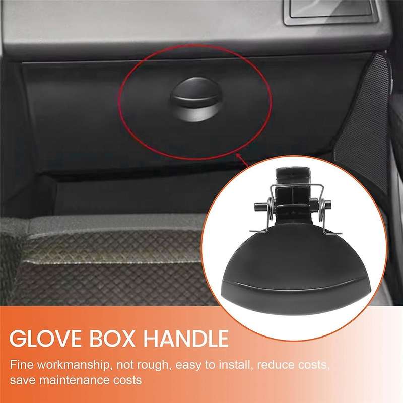 Black for C4 Handle for Glove Box Compartment Glovebox Repair Fix