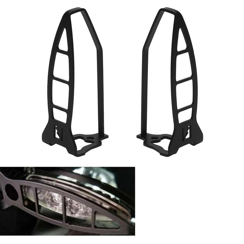 Black Front Turn Signal Light Protect Cover Guard for R1200GS F800 ADV F650 F750GS