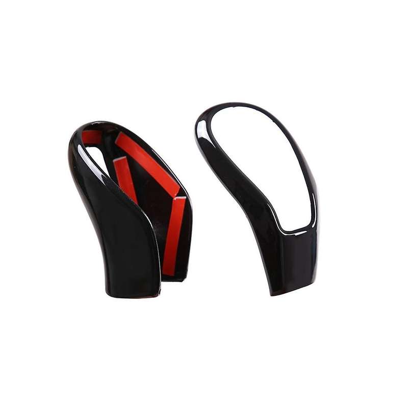 Black Gear Head Front Cover+gear Head Back Cover Sticker Panel Trim for Xc60 S60 V40 V60 S80