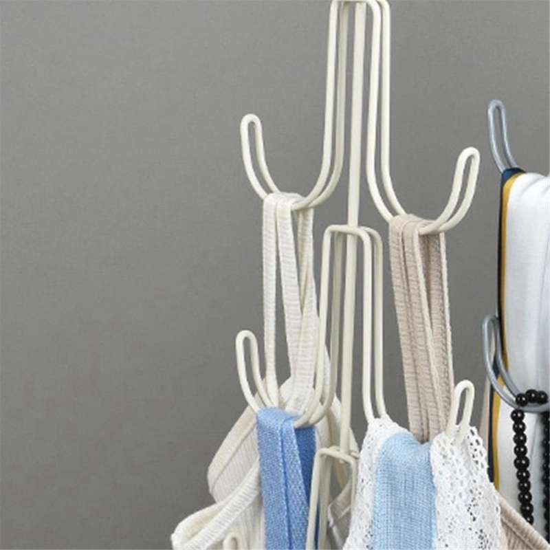 Black Handbag Storage Hanger Metal Rotatable Hook for Organizing and Storing Multifunctional Bag Ti