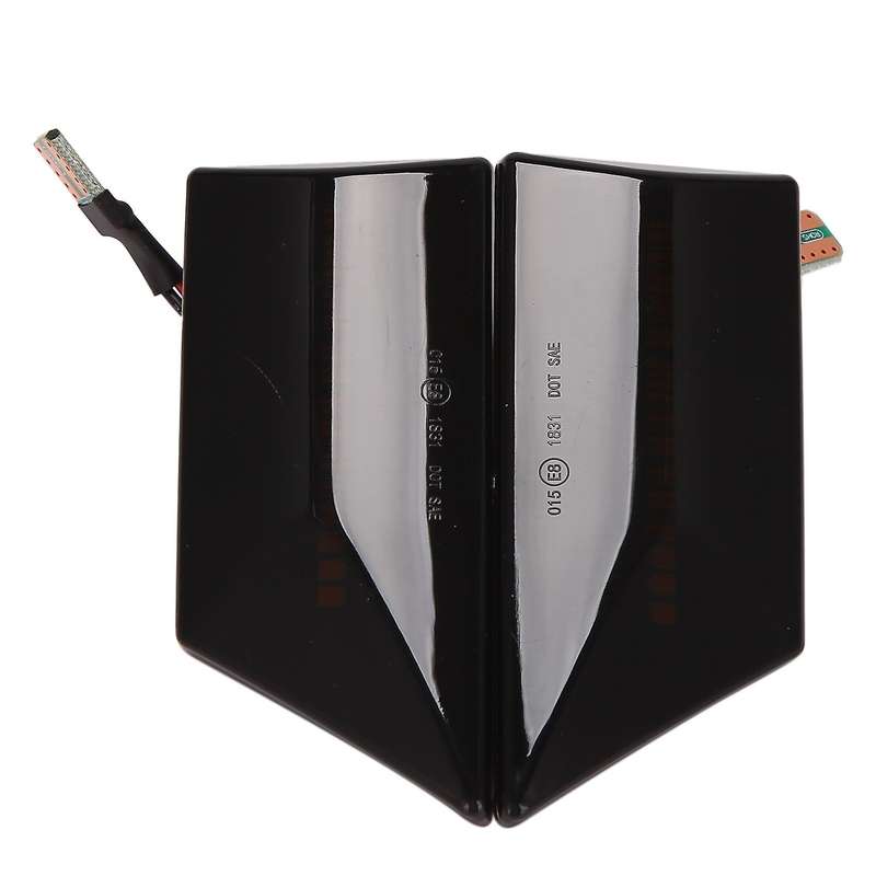 Black LED Car Light Turn Signal Lamp Dynamic Side Marker Blinker Flowing Lighting for Opel C 2002-20