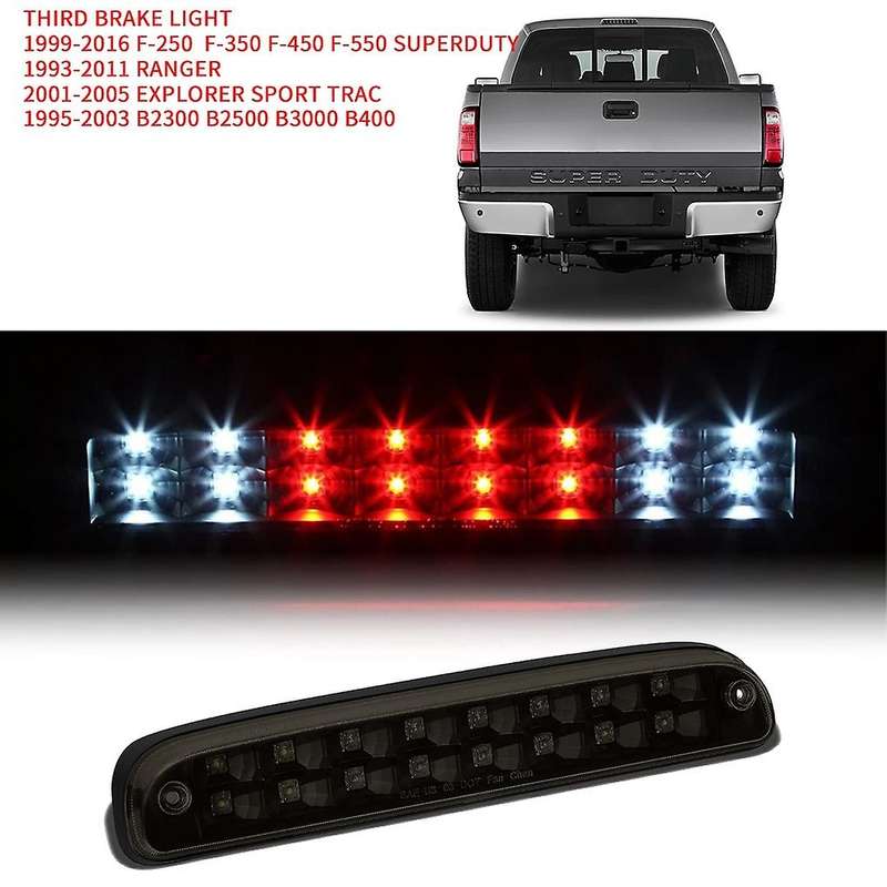 Black LED Third Stop Brake Light Cargo for 99-16 F250/93-11 B-Series