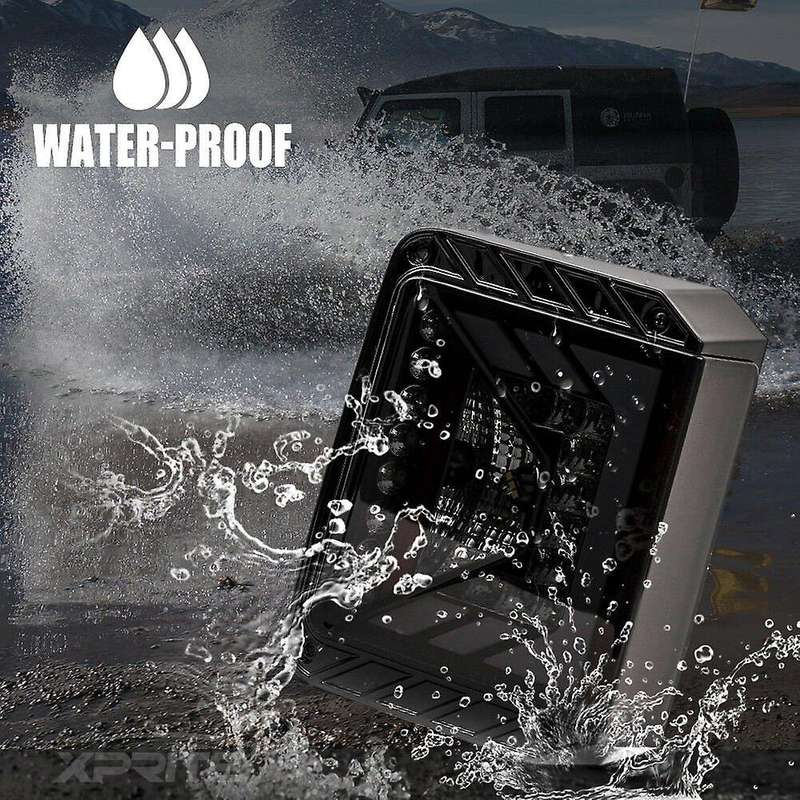 Black LED Tail Light with Smoke Lens for JK JKU 2007 - 2018