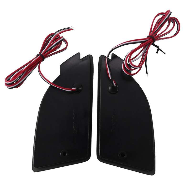 Black LED Rear Bumper Reflector Tail Brake Stop Light for Axela BM 5D Hatchback