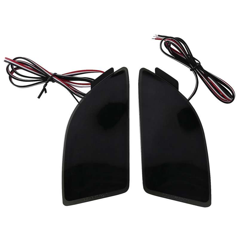 Black LED Rear Bumper Reflector Tail Brake Stop Light for Axela BM 5D Hatchback