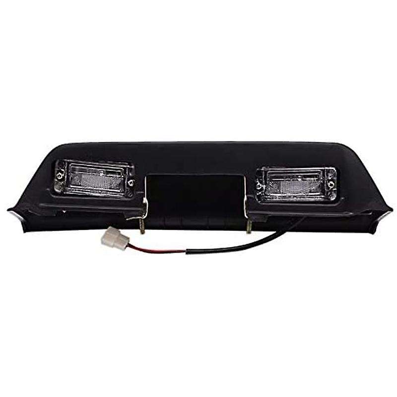 Black License Plate Light Tail Gate Door Registration for Montero II 2 1990-2000 MB623335