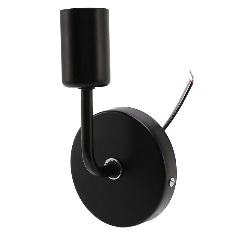 Black Loft Antique Iron Simple Bar Aisle Wall Sucker Wall lamp