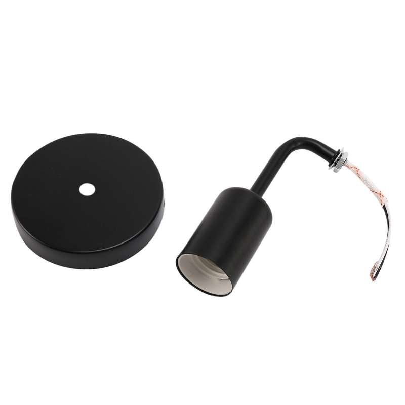 Black Loft Antique Iron Simple Bar Aisle Wall Sucker Wall lamp