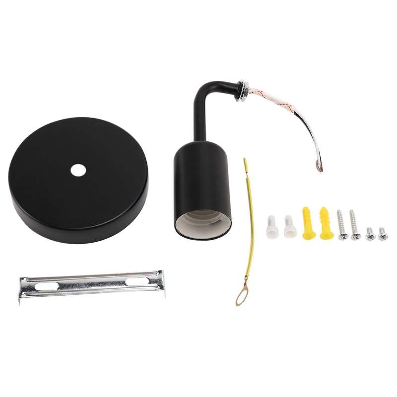 Black Loft Antique Iron Simple Bar Aisle Wall Sucker Wall lamp