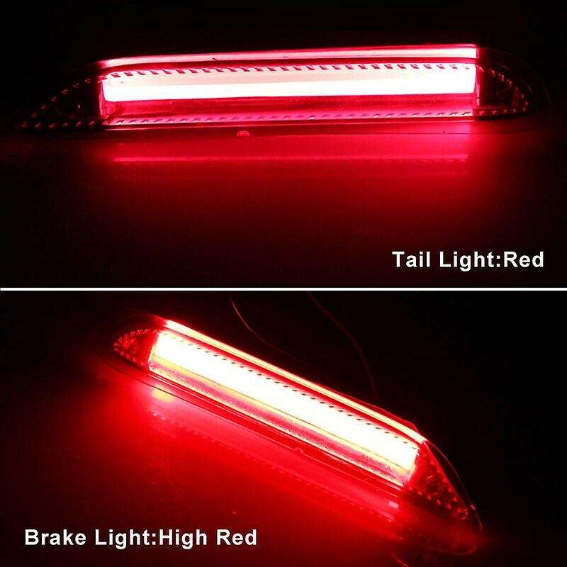 Black Lens LED Rear Bumper Brake Light for Rouge 2014-17