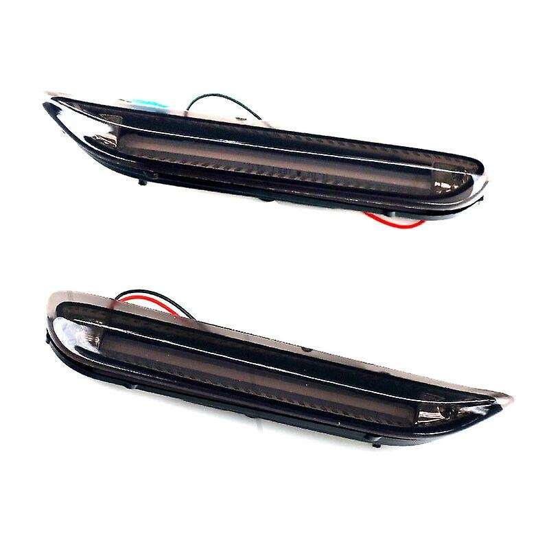 Black Lens LED Rear Bumper Brake Light for Rouge 2014-17