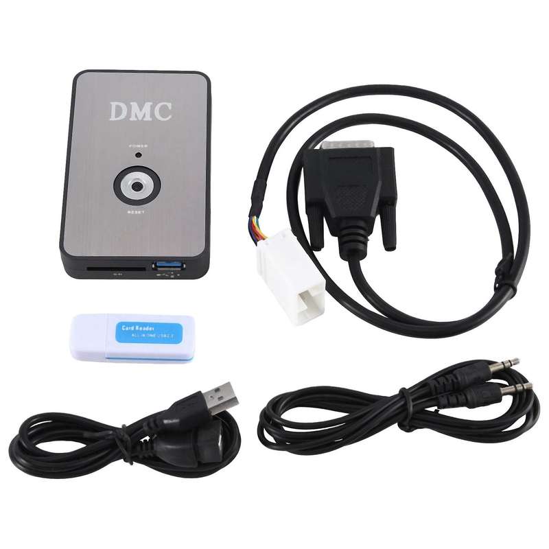 Black Motorcycle Digital Music Cd Mp3 Changer Player Case for Goldwing Gl1800 2001-2011